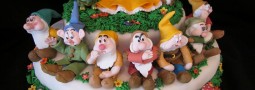 Snow White and the Seven Dwarfs cake