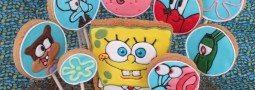 SpongeBob Cookie pops basket