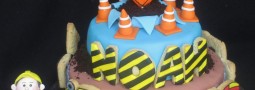 Construction  cake