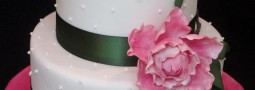 Wedding Peony cake