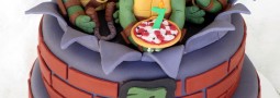 Teenage Mutant Ninja Turtles cake