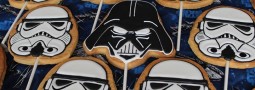 Star Wars cookie pops